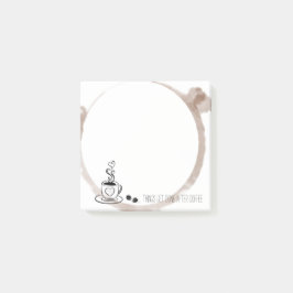 Kafferingfläck Post-it Block