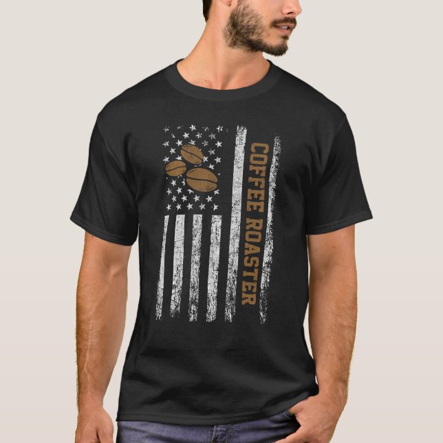 Kafferostare T Shirt (Framsida)