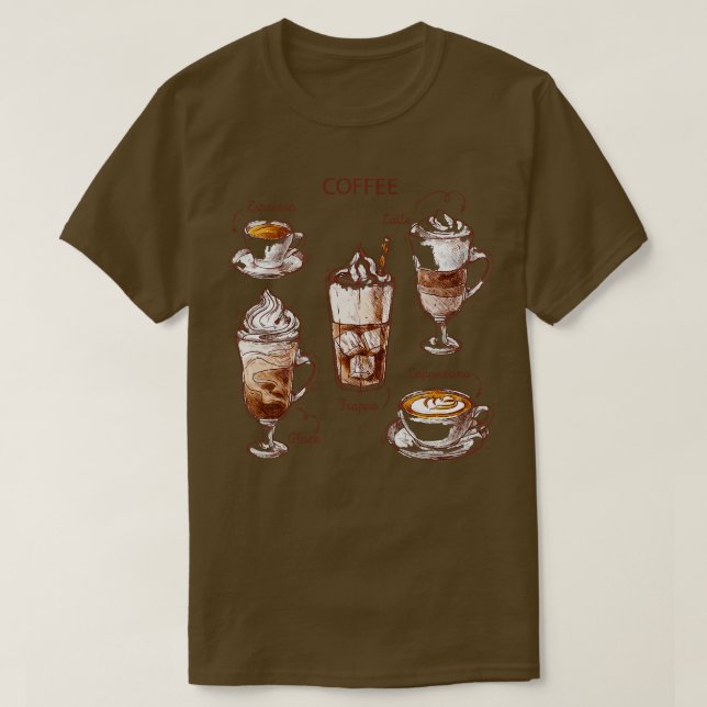 Kaffesamlingar T Shirt (Design framsida)