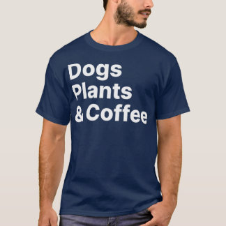 Kaffesanläggning i Hundar vid Älskare Hund vid Mam T Shirt