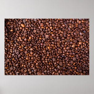 Kaffesbröd i struktur mönster poster