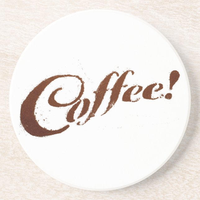 Kaffesedimentkaffe - Ölkopp Underlägg (Framsidan)