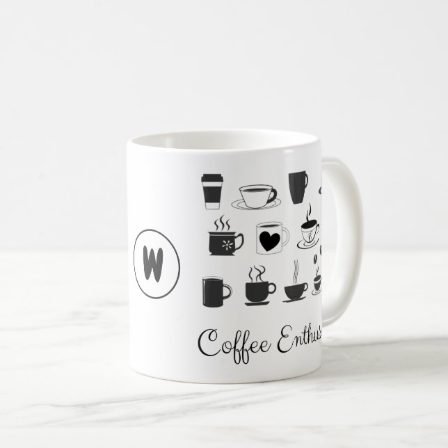 Kaffesentusiastpresent för kaffeförälskare | Anpas Kaffemugg (Framsida höger)