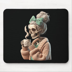 Kaffeskål Skulleton för kvinnor Musmatta