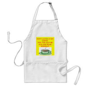 kaffeskämt förkläde