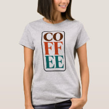 Kaffeskjorta för kvinnor | Kaffeälskare Tee