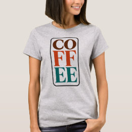 Kaffeskjorta för kvinnor | Kaffeälskare Tee