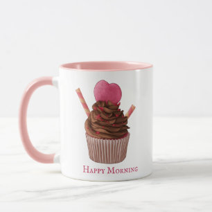 Kaffesmug för Pink Cuptårta Mugg