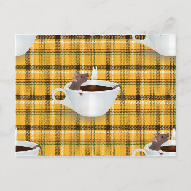 kaffesmun vykort (Framsida)