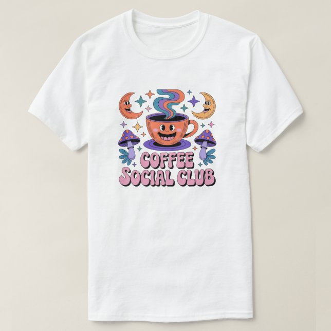 kaffesocial klubb t shirt (Design framsida)