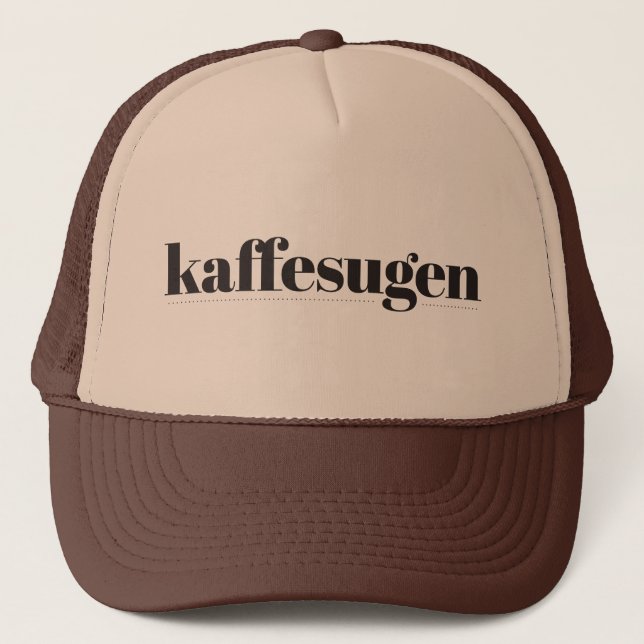 Kaffesugen-Truckerkeps Keps (Framsida)