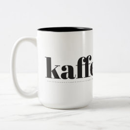 Kaffesugen tvåtonskaffe Mugg