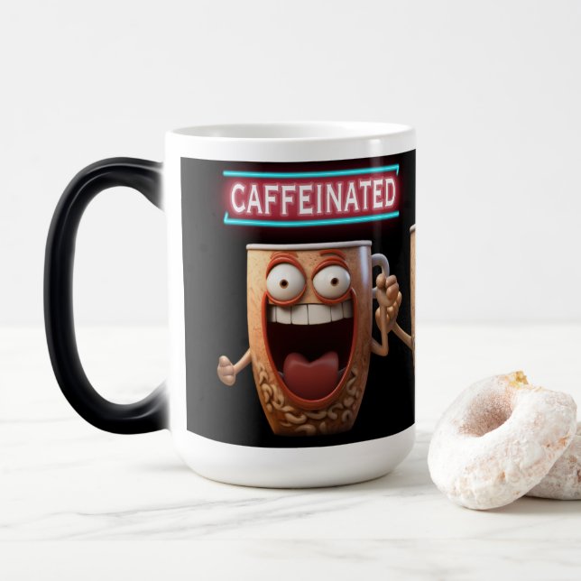 kaffesugrad magisk mugg (Med munk)