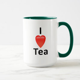 Kaffet är Alien för mig/ I Kärlek Tea Mugg