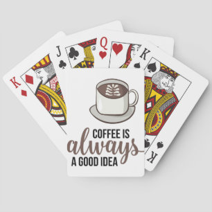 Kaffet är Alltid en Bra Idé Casinokort