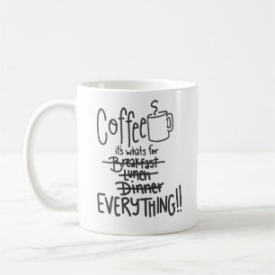 Kaffet är för allt roligt Mug Kaffemugg