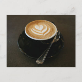 Kaffet är kärlek - vykort