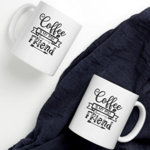 Kaffet är min bästa vän kaffemugg