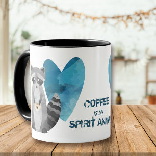 Kaffet är min egen sprit. mugg