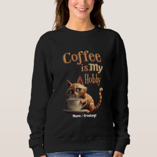 Kaffet Är Min Hobby En Blandning Av Passion Och Ko T Shirt
