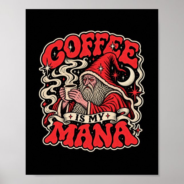 Kaffet Är Min Mana  Poster (Framsidan)