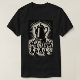 Kaffet Är Min Religion – Tillbed Kaffet T Shirt