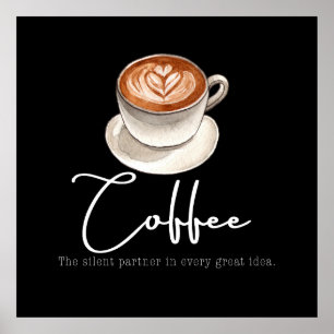 Kaffet: Den tysta partnern Poster