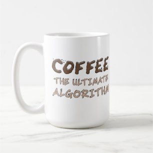 Kaffet Den Ultimata Algoritmen Rolig Programmerare Kaffemugg