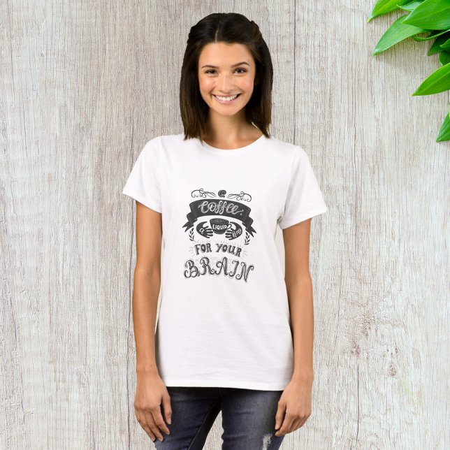 Kaffet En Flytande Kram För Ditt Hjärta T Shirt (Skapare uppladdad)