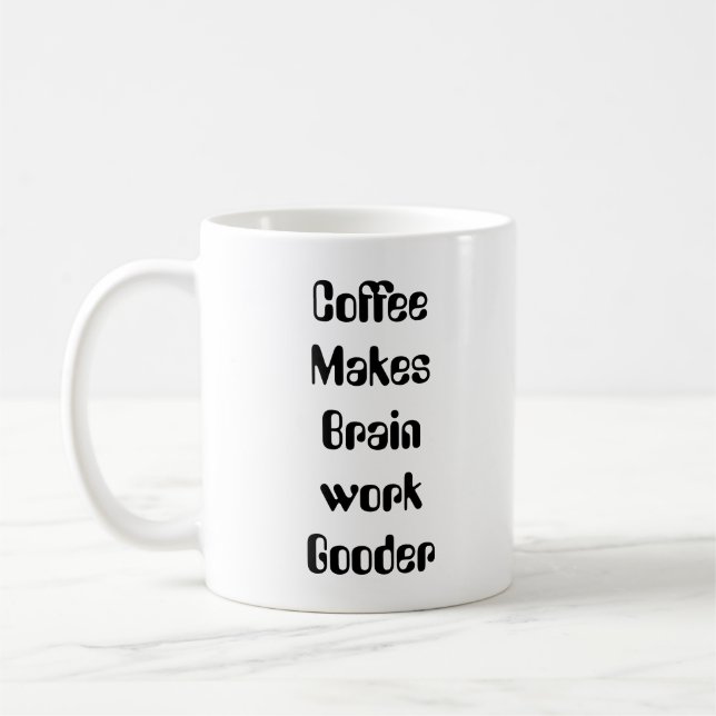 Kaffet får hjärnan att fungera bättre kaffemugg (Vänster)