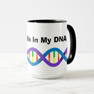 Kaffet finns i mitt DNA Mugg