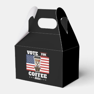 Kaffet för president, rösta på kaffe presentaskar