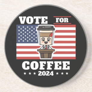 Kaffet för president, rösta på kaffe underlägg