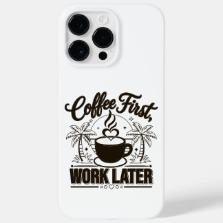 Kaffet Först, Jobbet Senare. Drivs av Kaffe-stämni