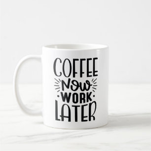 Kaffet fungerar nu senare kaffemugg
