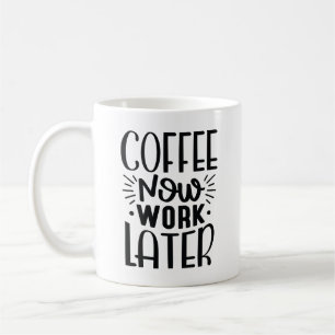 Kaffet fungerar nu senare kaffemugg