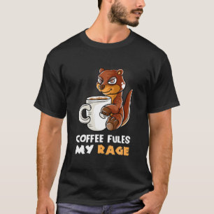 Kaffet fyller min bana i min Mugg-koffeine, Nerd F T Shirt