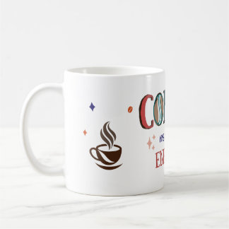 Kaffet Gör Mig Energisk Mugg | Rolig Kaffeälskare