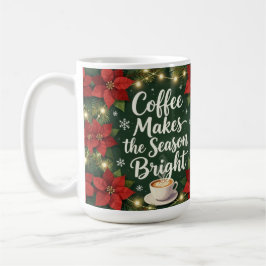 Kaffet gör säsongen ljus kaffemugg