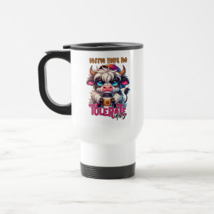 Kaffet Hjälper Mig Tåla Idioter Resemugg