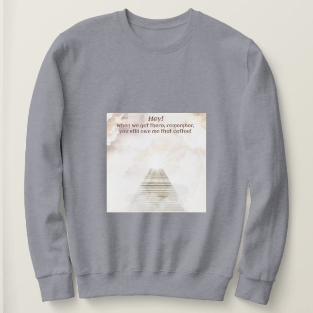 Kaffet i himlen t shirt (Design framsida)