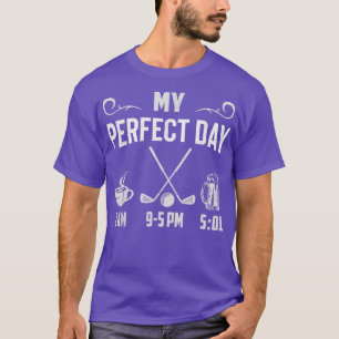 Kaffet i min Perfekt spelar Golf Drink Beer Golfin T Shirt