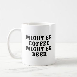 Kaffet kan vara öl kaffemugg