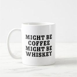 Kaffet kan vara whisky kaffemugg
