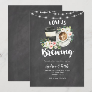 Kaffet Kärlek brinner Möhippa Inbjudningar