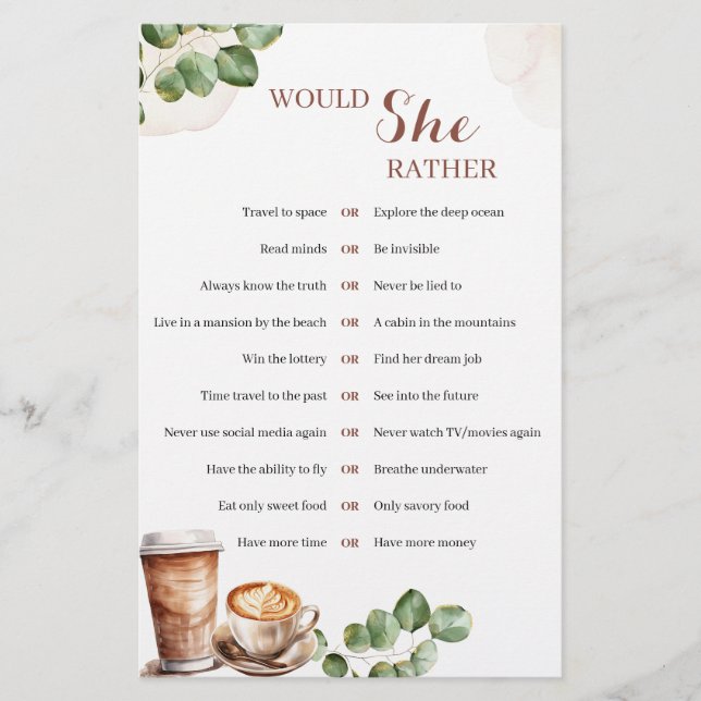 Kaffet Kärlek brinner, skulle hon hellre leka (Framsida)