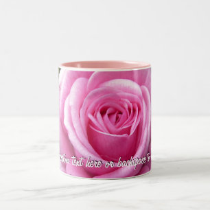 Kaffet Kopp Personlig Ro dekan i Rosa ros Mugg
