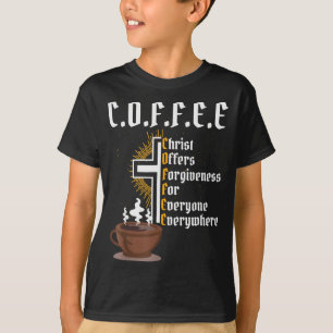 Kaffet Kristus Erbjuder Förlåtelse För Alla När So T Shirt