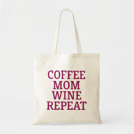 Kaffet Mamma Vin Upprepa. Tygkasse