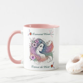 Kaffet Mugg för inspiration till kvinnodagen